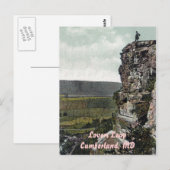 Liefhebbers springen Briefkaart (Voorkant / Achterkant)