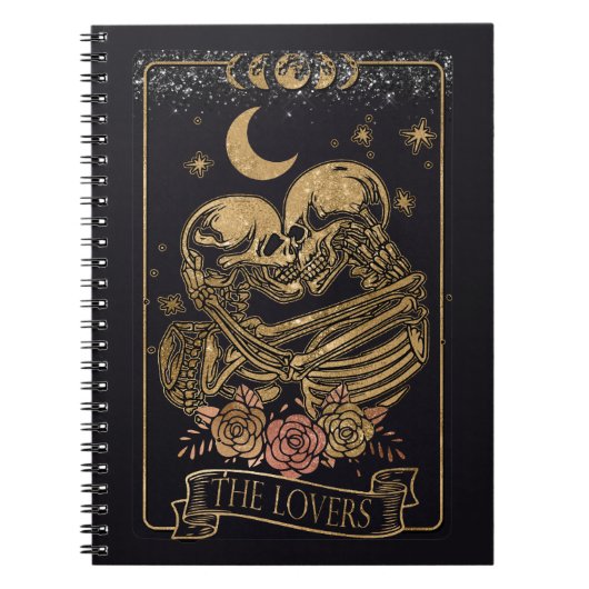Liefhebbers Tarot Kaart Notitieboek (Voorkant)