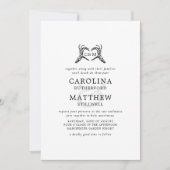 Liefhebbers Tot Dood Skeletten & Rozen Bruiloft Kaart (Voorkant)