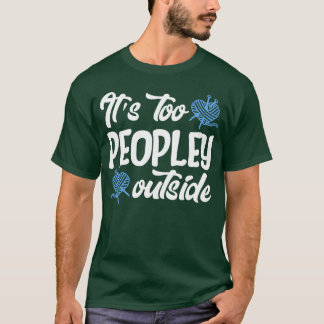 Liefhebbers van breien t-shirt