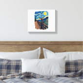 Liefhebbers van Dragonfly Canvas Afdruk (Insitu (Slaapkamer))