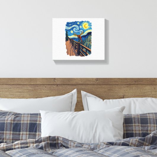 Liefhebbers van Dragonfly Canvas Afdruk (Insitu (Slaapkamer))