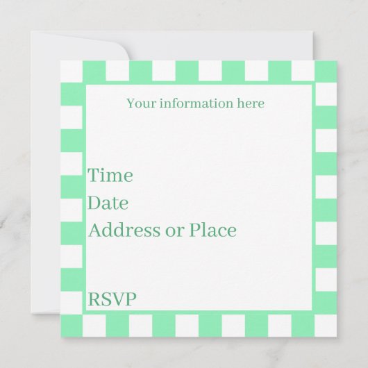 liefhebbers van een leuke picknick kaart (Achterkant)