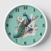 liefhebbers van een schattige pauw (Voorkant)