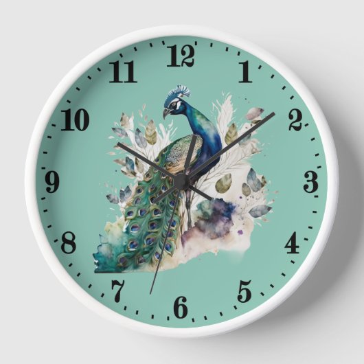 liefhebbers van een schattige pauw (Voorkant)