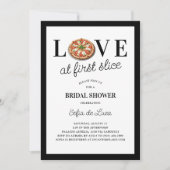 Liefhebbers van eerste slice pizza Italiaans Vrijg Kaart (Voorkant)