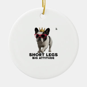 Liefhebbers van Franse Bulldog Honden Keramisch Ornament
