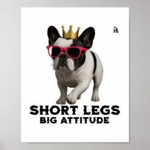 Liefhebbers van Franse Bulldog Honden Poster