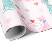 Liefhebbers van Kittens Cadeaupapier (Rol Hoek)