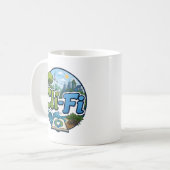 Liefhebbers van klimaatfictie koffiemok (Voorkant links)