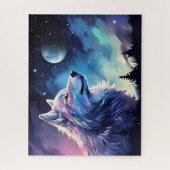 Liefhebbers van koele wolfdieren legpuzzel (Verticaal)