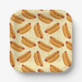 liefhebbers van liefdadigheidsfeestjes papieren bordje (Voorkant)