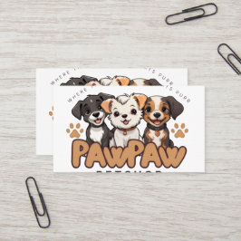 Liefhebbers van Mooie Honden "Paw Paw Pet Shop" Si Visitekaartje
