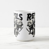 Liefhebbers van Rebels-Pitt Bull Magische Mok (Midden)