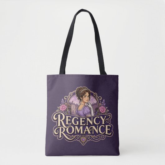 Liefhebbers van Regency Romance Tote Bag (Voorkant)