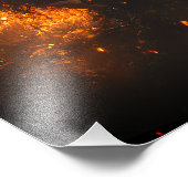 Liefhebbers van romantiek in het Storm Foto Afdruk (Hoek)