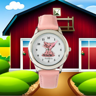 liefhebbers van schattige meisjes noemen hun naam horloge