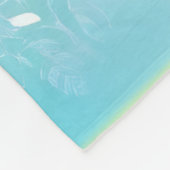 Liefhebbers van tropische vogels fleece deken (Hoek)