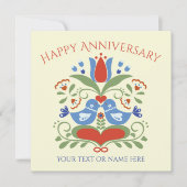 Liefhebbers van vogels en bloesems kaart (Voorkant)