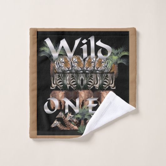 Liefhebbers van wild bad handdoek (Wasdoekje)