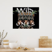 Liefhebbers van wild poster (Keuken)