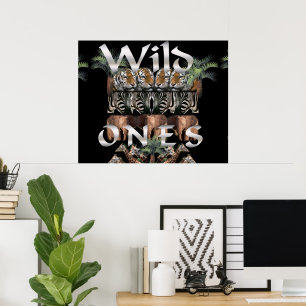 Liefhebbers van wild poster