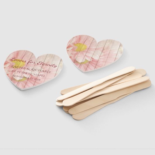 Liefhebbers voor Eternity Wedding Handwaaier (Niet-gemonteerd)