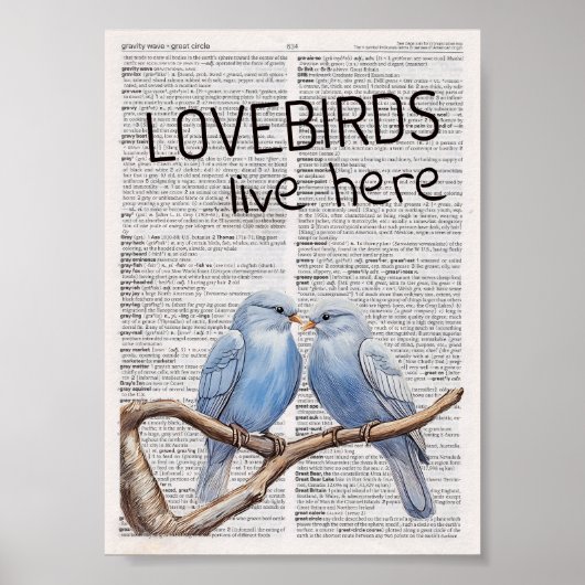 Liefhebbers wonen hier poster (Voorkant)