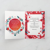 liefhebbers Zacht Feestdagen Kaart (Binnen)