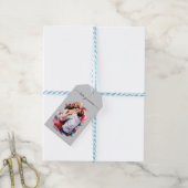 liefhebbers Zachte Kerstkaart Cadeaulabel (Met Touw)