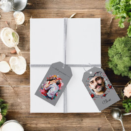 liefhebbers Zachte Kerstkaart Cadeaulabel