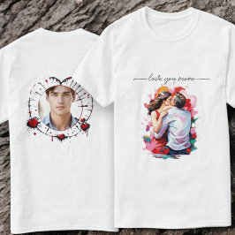 liefhebbers Zachte Vakantie Kaart T-shirt