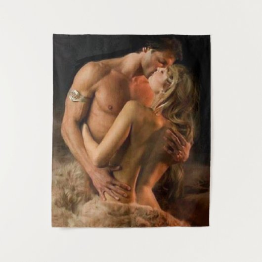 liefhebbersvergadering wandkleed (Voorkant)