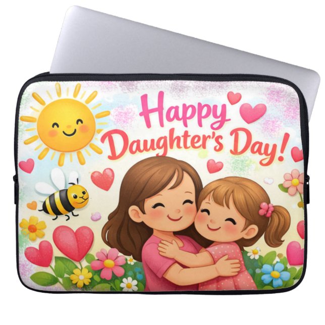 LIEFHEDSCADEAU VOOR DOCHTER LAPTOP SLEEVE (Voorkant)
