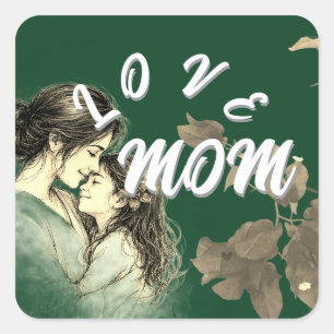 LIEFHEFTSCADEAU ECHTGENOOT ECHTGENOTE VRIENDIN VRI VIERKANTE STICKER