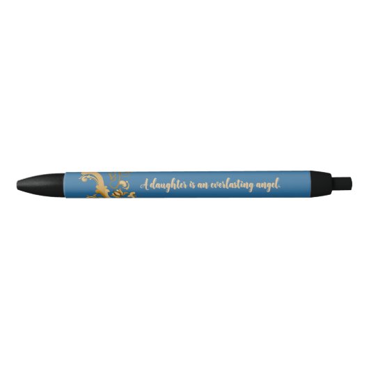 LIEFHEFTSCADEAU VOOR DOCHTERDAG ZWARTE INKT PEN (Voorkant)