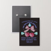 LIEFHEIDSCADEAU MOEDER VADER ZUS BROER BAAS LERAAR BUTTON (Voorkant / Achterkant)