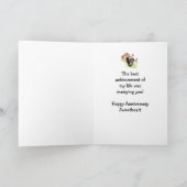 Liefje Aangepaste Jubileum Boerderij Platteland Ki Kaart (Binnen)