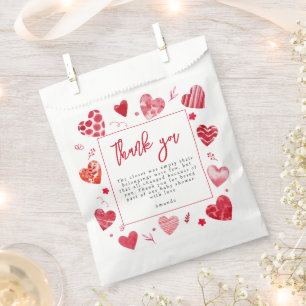 Liefje Baby Shower Bedankt Bedankzakje