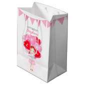 Liefje Ballon Verjaardag Medium Cadeauzakje (Achterkant Gekanteld)