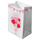 Liefje Ballon Verjaardag Medium Cadeauzakje (Voorkant Gekanteld)