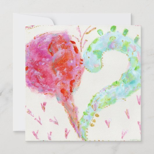 Liefje Birth kondiging Aankondiging (Voorkant)