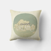 liefje blauwe hemel citeert kussen thuisdecor (Achterkant)