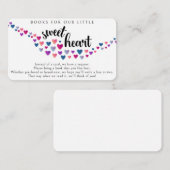 Liefje Boeken Voor Baby Informatiekaartje (Voorkant / Achterkant)