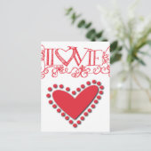 liefje briefkaart (Staand voorkant)