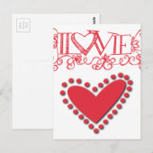 liefje briefkaart (Voorkant / Achterkant)