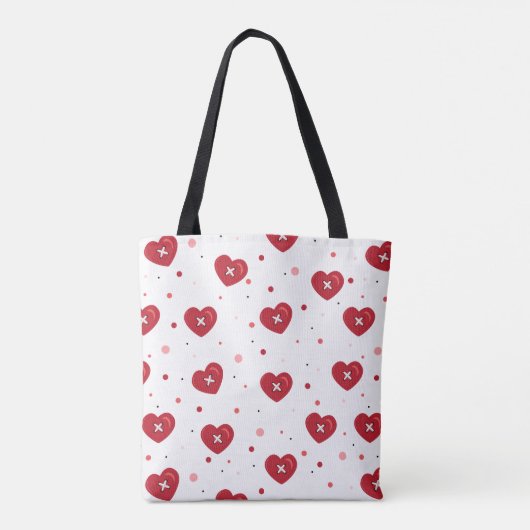 Liefje Buttonnen Tote Bag (Achterkant)