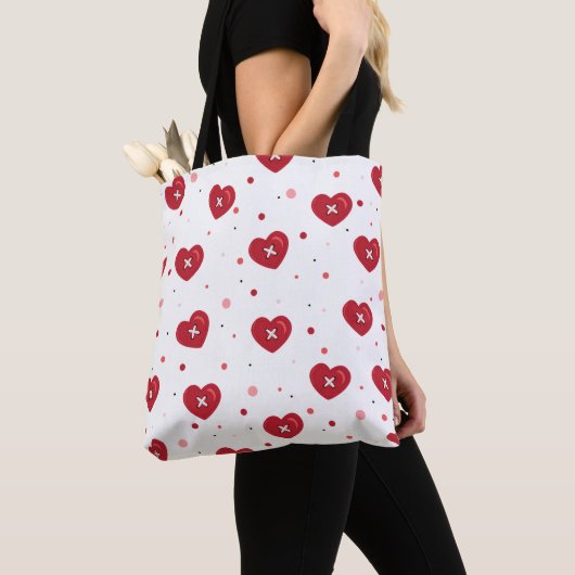 Liefje Buttonnen Tote Bag (Dichtbij)