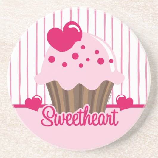 Liefje Cupcake Onderzetter (Voorkant)