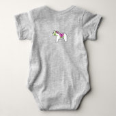 Liefje Dala Horse Romper (Achterkant)